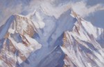  WIBAULT Marcel Le Mont Blanc vu des Chattrix St Nicolas de Véroce