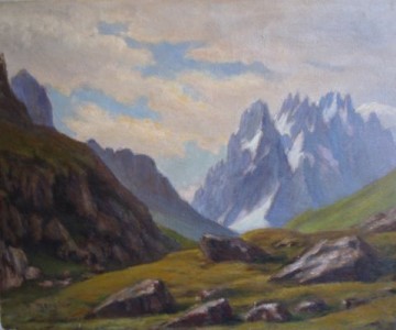 Vente en ligne : MERGIER Marcel - Aiguilles du Grand Charmoz & Col des Montets Vente en ligne : Aiguilles du Grand Charmoz & Col des Montets