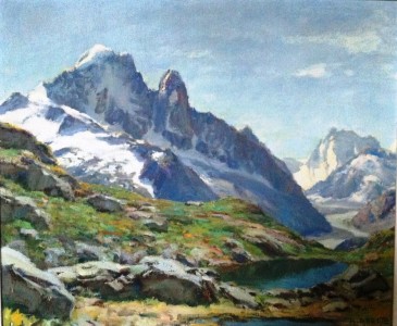 Vente en ligne : Le Lac de Flégère 1957