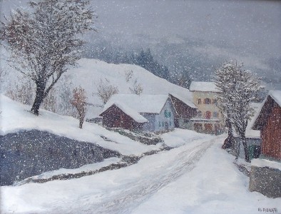 Vente en ligne : First snow, Les Houches