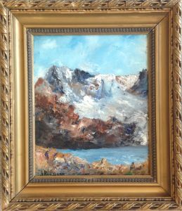 Vente en ligne : Autres Peintres - Le Lac Rond, Tarentaise, Pralogan-Vanoise Vente en ligne : Le Lac Rond, Tarentaise, Pralogan-Vanoise