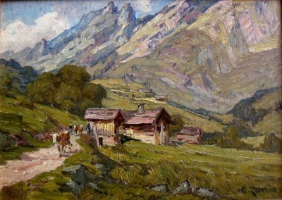 Vente en ligne : Paysage à La Clusaz