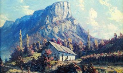 Vente en ligne : CORBET Paul - Les Vignes près du Lac St André, le Mont Granier Vente en ligne : Les Vignes près du Lac St André, le Mont Granier