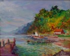  The corner of the Lake Geneva 1985