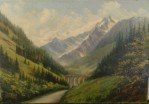  Le Mont Blanc et le viaduc Ste Marie