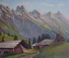 La Clusaz, chalets aux Confins et les Aravis 1956