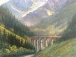  LE MONT BLANC ET LE VIADUC STE MARIE