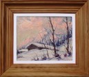  CIEL DE NEIGE DEVANT LE MONT CHARVIN
