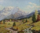  LE MONT BLANC, LA VALLéE DES CONTAMINES EN éTé