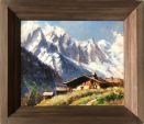  CHALET DE LA JOUX, LA CHAINE DU MONT BLANC 1933