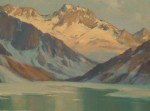 CONTENCIN Charles Henri Le lac de Cottepens (Sept Laux Prapoutel) ISERE