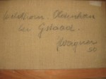  WAGNER J. Wildhorn & Oldenhorn, vu de Gstaad 1950
