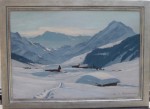  CONTENCIN Charles Henri Neige à Adelboden