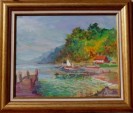  THE CORNER OF THE LAKE GENEVA 1985
